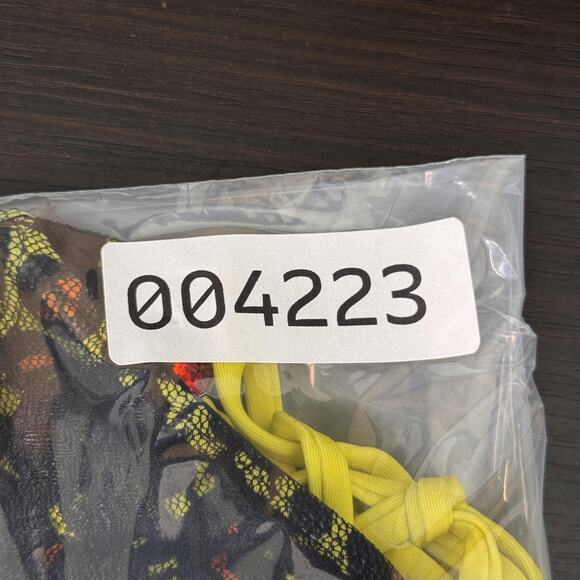 Sinful Affliction Y2K Bikini Womens Small Lace Leopard Triangle Two Piece NEW - Picture 9 of 9